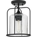 Progress Lighting - Watch Hill - 1 Light Outdoor Semi-Flush Mount In Farmhouse