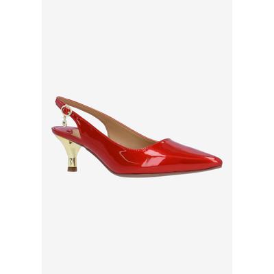 Women's Ferryanne Pump by J. Renee in Patent Red (Size 11 M)