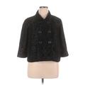 DKNY Jeans Blazer Jacket: Short Black Jackets & Outerwear - Women's Size X-Large