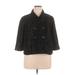 DKNY Jeans Blazer Jacket: Short Black Jackets & Outerwear - Women's Size X-Large