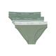 Bikinislip MARC O'POLO Gr. M, grün (green, white) Damen Unterhosen Bikini Slips