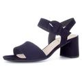 Sandalette GABOR Gr. 39, blau (dunkelblau) Damen Schuhe Sandaletten