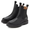 Stiefelette ELBSAND, Damen, Gr. 39, schwarz, Obermaterial: 100% Rindsleder. Futter: 100% Synthetik. Decksohle: 100% Synthetik. Laufsohle: 100% Synthetik, unifarben, casual, Schuhe, Chelseaboots, Schlupfstiefel, Bikerboots aus Leder
