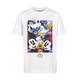 T-Shirt MISTERTEE "Herren Kids Disney 100 Mickey & Friends Tee" Gr. 146/152, weiß (white) Jungen Shirts T-Shirts