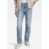 High-waist-Jeans G-STAR "Viktoria High Straight", Damen, Gr. 31, Länge 32, blau (vintage blau), Denim/Jeans, Obermaterial: 99% Baumwolle, 1% Elasthan, casual, straight fit, Jeans