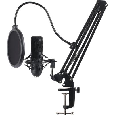 HYRICAN Mikrofon "USB Streaming Set ST-SM50 mit Mikrofonarm, Spinne & Popschutz" Mikrofone schwarz (eh13) Mikrofone