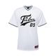 Langarmshirt FUBU "Herren FM232-004-3 Varsity Mesh Tee" Gr. M, schwarz-weiß (white, black) Herren Shirts Sport