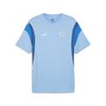 T-Shirt PUMA "Manchester City FtblArchive Herren" Gr. L, blau (team light blue lake) Herren Shirts T-Shirts