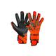 Torwarthandschuhe REUSCH "Attrakt Fusion Guardian" Gr. 12, orange (orange, blau) Damen Handschuhe Sporthandschuhe