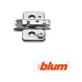 Blum - Envasado- base Cruz Steel 0mm C-Exc. Clip top - Plaqué nickel