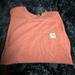 Carhartt Shirts | Carhartt Short Sleeve Tshirt | Color: Red | Size: L