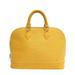 Louis Vuitton Bags | Louis Vuitton Alma Epi Handbag M52149 Yellow Leather (Lv Logo Engraved) Women | Color: Yellow | Size: Os