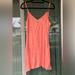 Zara Dresses | Coral Mini Dress From Zara | Color: Red | Size: S