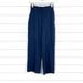 Free People Pants & Jumpsuits | Fp Beach Free People Navy Blue Crinkle Relaxed Fit Wide Leg Pants Gia Small | Color: Blue | Size: S