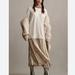 Anthropologie Dresses | By Anthropologie Long-Sleeve Pleated Twofer Sweater Midi Dress Various $198 Nwt | Color: Cream | Size: Various