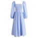 J. Crew Dresses | J. Crew Linen Daydream Dress French Blue, Small Petite Nwt | Color: Blue | Size: Sp