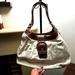Coach Bags | Coach Hobo Leather Shoulder Bag | Color: Brown/White | Size: Os
