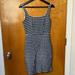 J. Crew Dresses | Jcrew Gingham Blue And White Dress Size 2 | Color: Blue/White | Size: 2