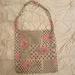 Free People Bags | Free People Shopping Bag | Color: Cream/Pink | Size: Os