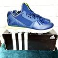 Adidas Shoes | Adidas Sneakers Men's Size 9.5 Tubular Blue Running Athletic Shoe Nib Aq8389 | Color: Blue/Gray | Size: 9.5