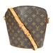 Louis Vuitton Bags | Louis Vuitton Logo Drouot Shoulder Bag Monogram Leather Brown M51290 | Color: Brown | Size: W 7.9 X H 8.7 X D 3.9