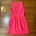 Madewell Dresses | Madewell Alexa Chung Coral Cutout Silk Dress Size 4 | Color: Pink | Size: 4