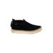 TOMS Sneakers: Black Print Shoes - Women's Size 7 1/2 - Almond Toe