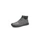 VIPAVA Men's Lace-Ups Genuine Leather Manual Chelsea Boots Men Fashion Classic High Top Male Casual Basic Shoes (Color : Gray, Size : 8 US)