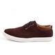 VIPAVA Men's Lace-Ups Men's Casual Shoes Oxford Shoes Men's Sports Shoes Suede Men's Boat Shoes (Color : Brown, Size : 7.5)