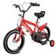 LEEAMHOME 14 Inch Kids Bike Boys/Girls Bicycle Kids Mountain Bike Children's Bicycle 3 Wheel Bicycle for Kids ages 3-6, Kids Bike with Training Wheels Children's Balance Bicycle (Red)