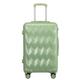Suitcase Luggage Hardside Expandable Luggage with Spinner Wheels, Travel Luggage Spinner Telescopic Handle Suitcase with Wheels (Color : Grün, Size : 26 in)