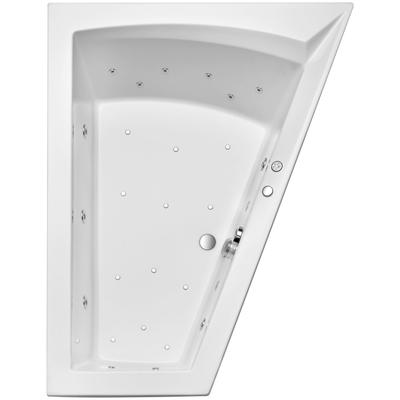 Whirlpool-Badewanne OTTOFOND "Galia I Mod. A", weiß, B:100cm L:170cm, Sanitäracryl, Badewannen, 170x100 cm