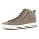 Keilsneaker GABOR "FLORENZ" Gr. 43, grün (khaki) Damen Schuhe Sneakerboots Skaterschuh Schnürboots Schnürstiefeletten