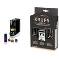 Krups Nespresso XN1108 Essenza Mini Kaffeekapselmaschine & XS5300 Reinigungs- u. Pflegeset für Kaffeevollautomaten | Original Ersatzteil Kaffeevollautomaten