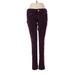 American Eagle Outfitters Cord Pant Boot Cut Boot Cut: Purple Print Bottoms - Women's Size 6