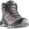 Wanderschuh SALOMON "X ULTRA 360 MID GORE-TEX", Gr. 42, lila, Synthetik, sportlich, Schuhe, wasserdicht