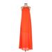 Sugar Lips Casual Dress - Maxi: Orange Dresses - Women's Size Small