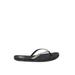 Reef Flip Flops: Black Shoes - Women's Size 6 - Open Toe