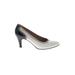 Salvatore Ferragamo Heels: Pumps Stilleto Cocktail Ivory Shoes - Women's Size 6 1/2 - Round Toe