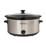 6 Quart Slow Cooker, Stainless