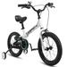 Kids' Bike 14 Inch Wheels, 1-Speed Boys Girls Child Bicycles, With Removable Training Wheels Baby Toys