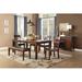 Wildon Home® Denholme Rectangular 60" L x 42" W Dining Set Wood in Brown | 30 H x 42 W x 60 D in | Wayfair 157A66A768F64765B150243DF7B3082A