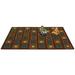 Brown 144 x 96 x 0.312 in Area Rug - Carpets for Kids Squares Seating Area Rug | 144 H x 96 W x 0.312 D in | Wayfair 40728