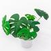 Primrue 15.6" Artificial Monstera Plant in Pot in Brown/White | 15.6 H x 12 W x 3.7 D in | Wayfair B879A000FD7E4475B89143139CD2BDD0