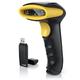 Aplic Kabelloser Laser Barcode Scanner - präzises & schnelles Lesen 6 Scan-Modi / 1400mAh Akku