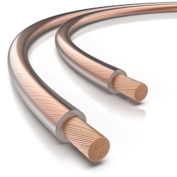 Primewire Lautsprecherkabel - OFC - 2 x 2,5 mm² Boxenkabel - Polaritätskennzeichnung - 30m Image