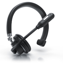 CSL Bluetooth 4.1 Headset 38mm - Kopfhörer mit flexiblem Mikrofon - Multipoint - kabellos - leicht - freisprechen - für Auto und LKW Computer VoIP Image