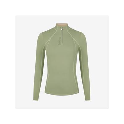 LeMieux Long Sleeve Base Layer Sun Shirt - XS - Fern - Smartpak