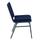 Hercules Series Heavy Duty Navy Blue Dot Fabric Stack Chair - Blue