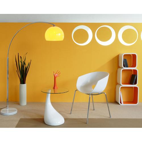 SalesFever »Big Deal« Bogenlampe orange mit Dimmer